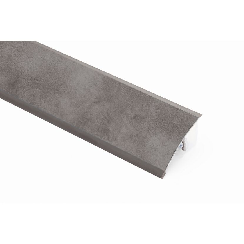 Wandanschlussprofil 'Beton Perlgrau' 300 x 3,8 cm