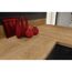 Arbeitsplatte 'Eiche Endgrain Classic' braun 4100 x 635 x 38 mm
