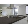 Arbeitsplatte 'Mocca' dunkelbraun 4100 x 635 x 38 mm