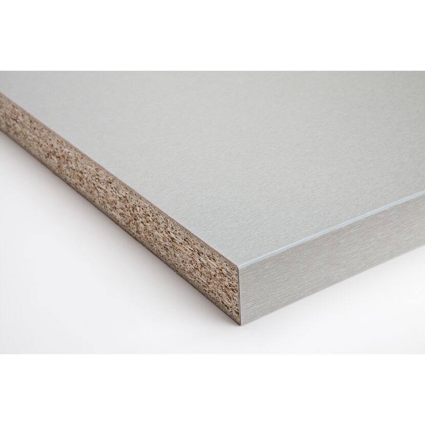 Arbeitsplatte 'Titan' grau 4100 x 635 x 38 mm