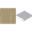 Verkleinertes Bild von Küchenarbeitsplatte 'EI370 SI' 4100 x 600 x 39 mm fjord eiche