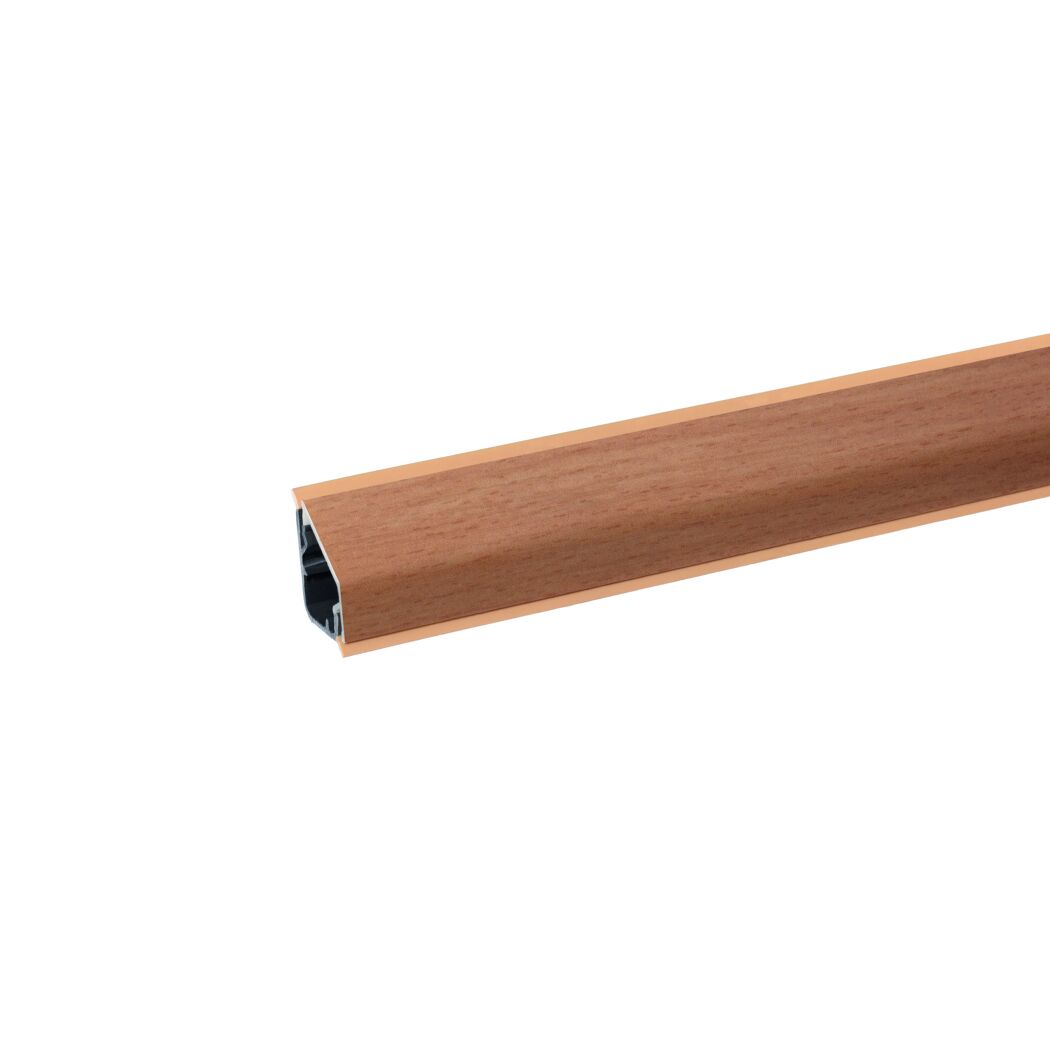 Wandanschlußprofil 'Buche 3381' braun 600 x 16 x 28 mm