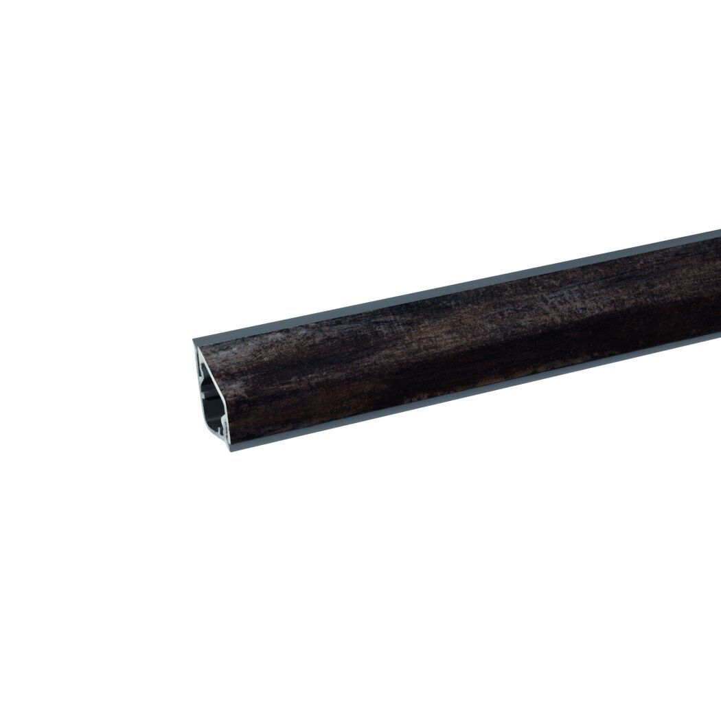 Wandanschlußprofil 'Vintage G061' dunkelbraun 600 x 16 x 28 mm