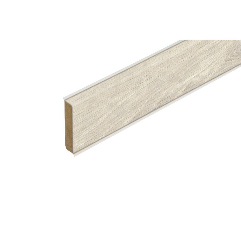 Eckige Sockelleiste Weisseiche