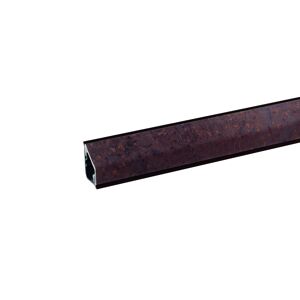 Wandabschlussleiste 'Rusty Iron' rotbraun 300 cm