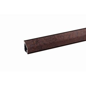 Wandabschlussleiste 'Rusty Iron' rotbraun 63,5 cm