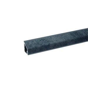 Wandabschlussleiste 'Atlantic Stone Steel' grau 63,5 cm