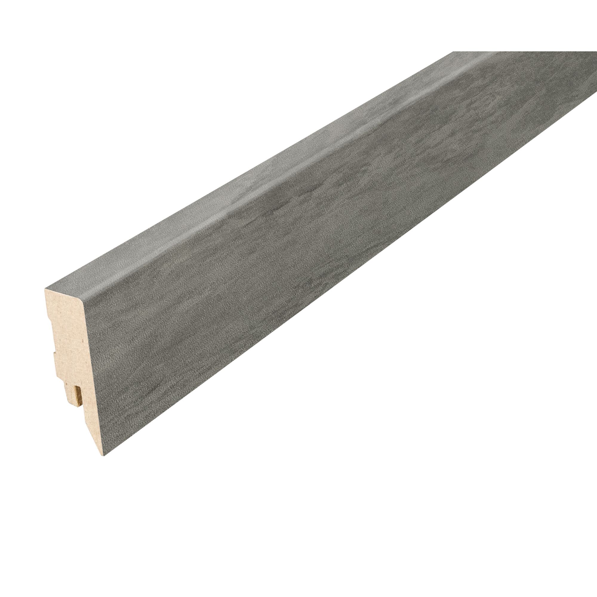 graue Sockelleiste Nimbus beige