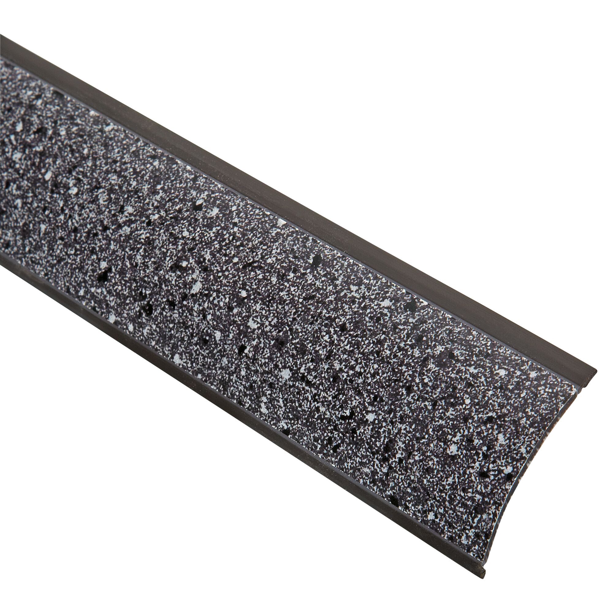 Wandanschlussprofil Granito schwarz-weiß