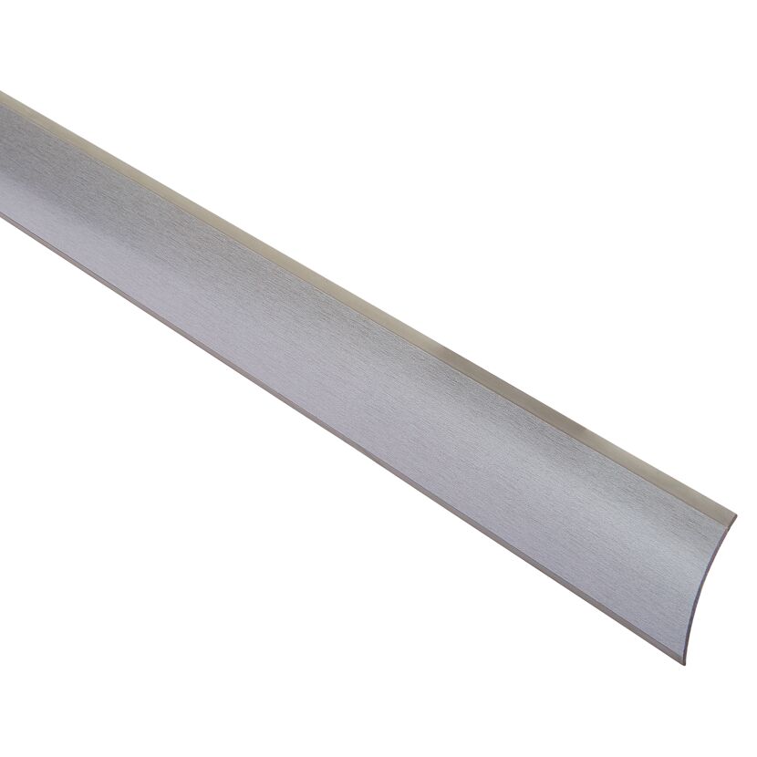 Silbermattes Wandanschlussprofil