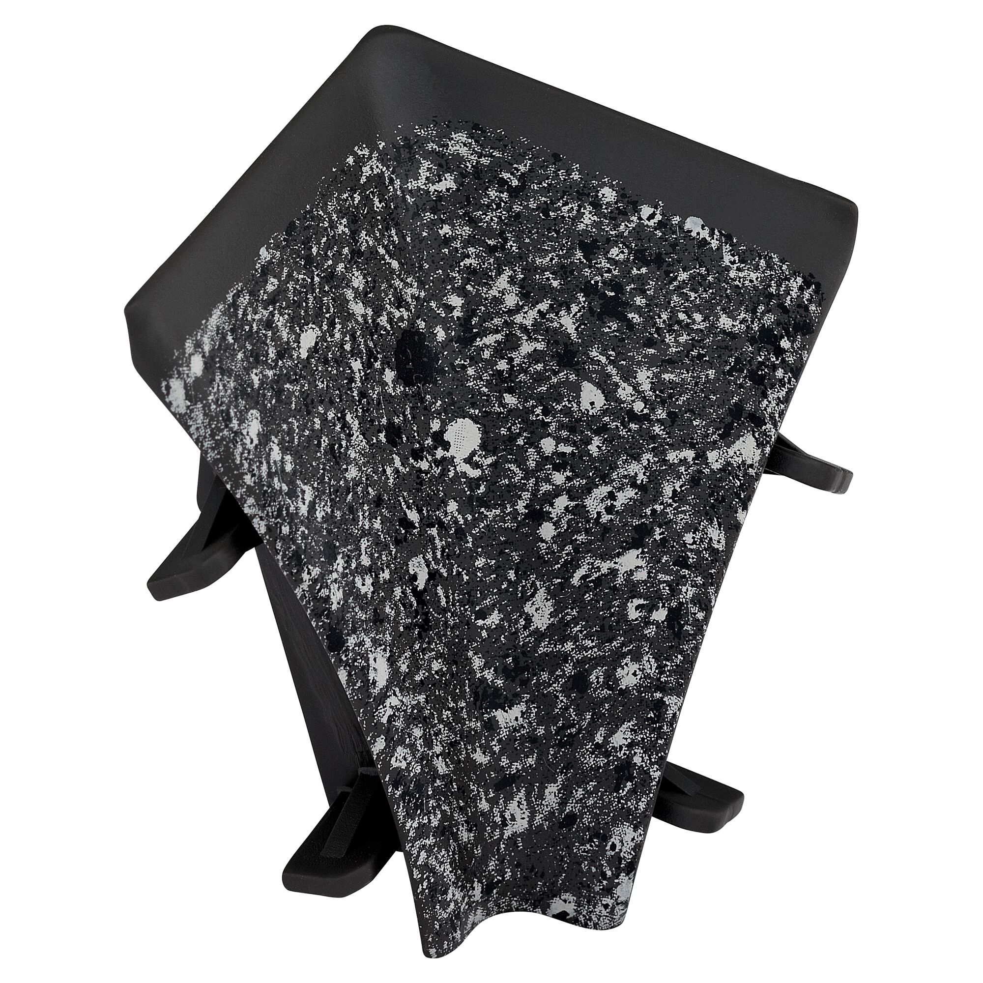 Schwarze Granit Innenecke