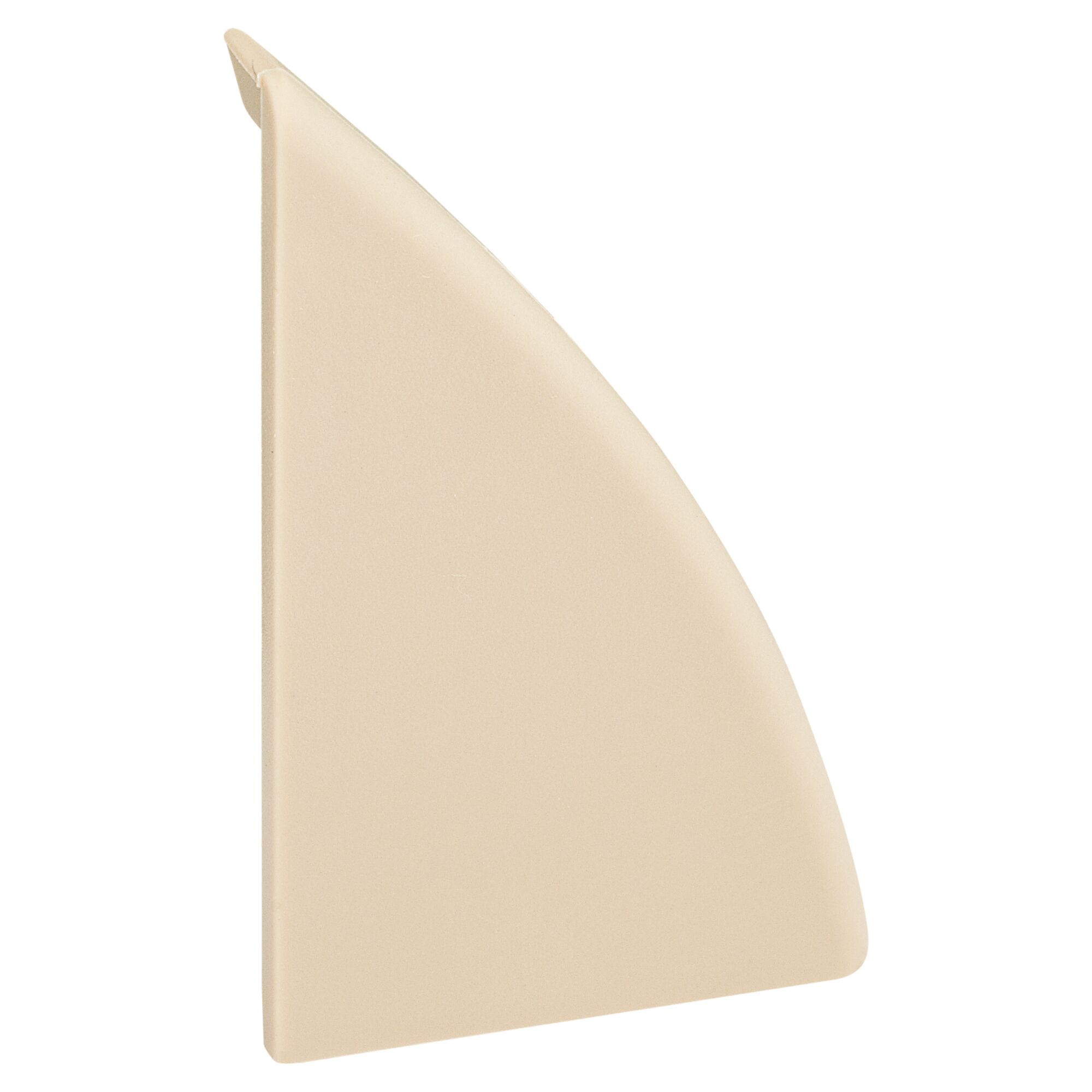 Beige Endkappe für Sockelleisten