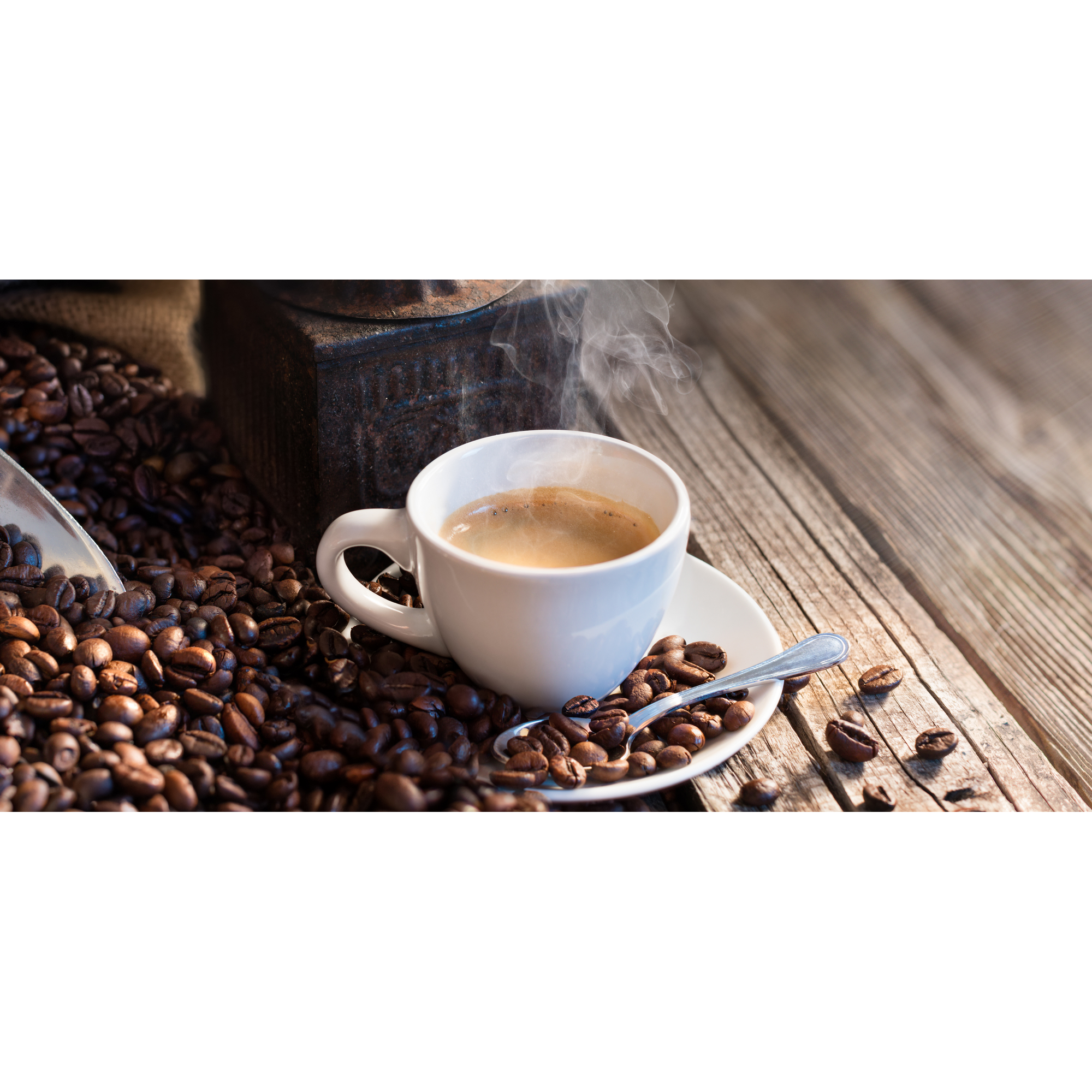 Kompaktschichtstoff 'WandArt easy' 120 x 58,5 cm coffee beans + product picture
