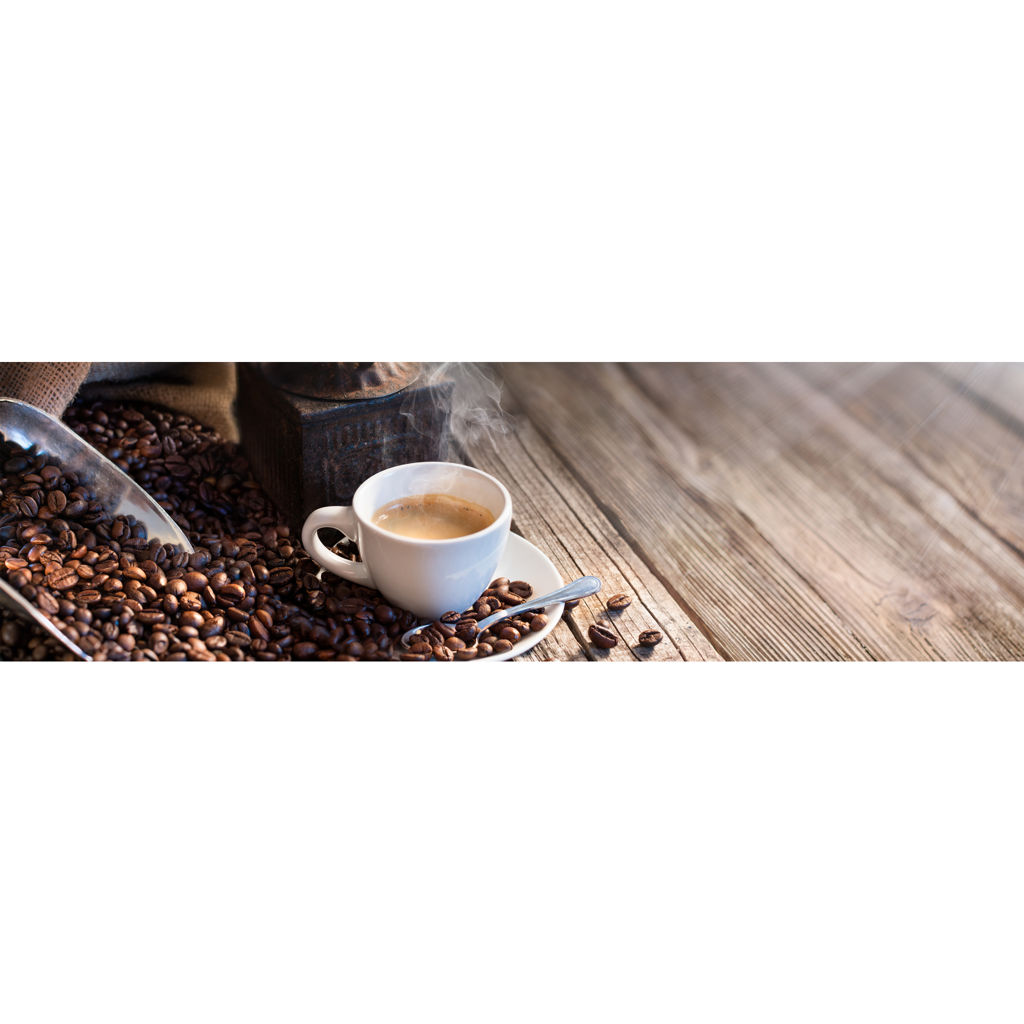 Kompaktschichtstoff 'WandArt easy' 200 x 58,5 cm coffee beans + product picture