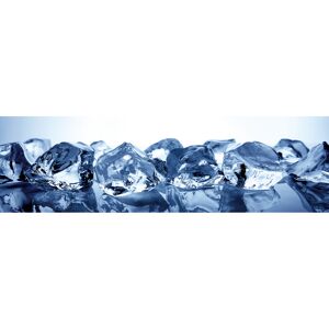 Kompaktschichtstoff 'WandArt easy' 200 x 58,5 cm ice cubes