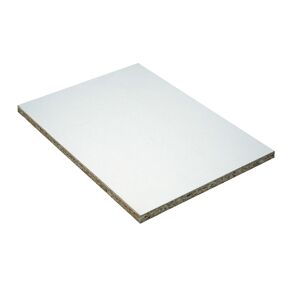 Spanplatte weiß matt melaminbeschichtet 2800 x 2070 x 8 mm