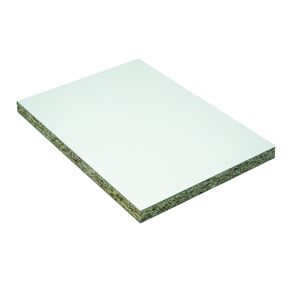 Spanplatte weiß matt melaminbeschichtet 2800 x 2070 x 12 mm
