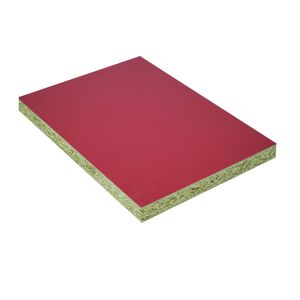 Spanplatte rot melaminbeschichtet 2800 x 2070 x 19 mm