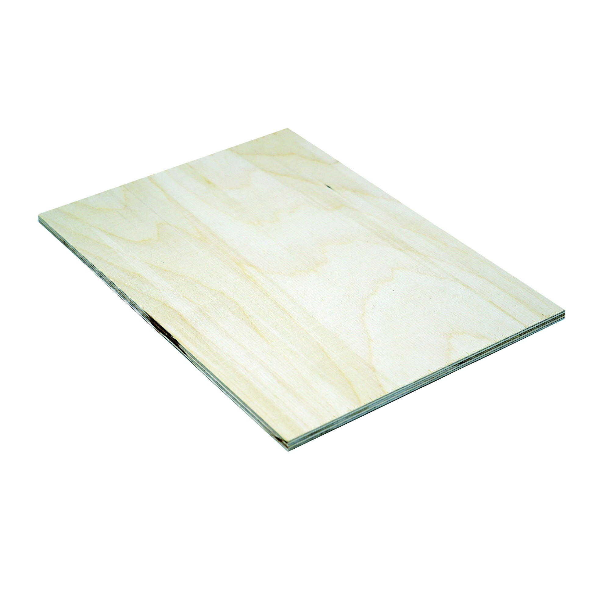 Holzplatte 8,9€/m² 2 Platten Sperrholz Multiplex Birke 3 mm 30 x 30 cm 