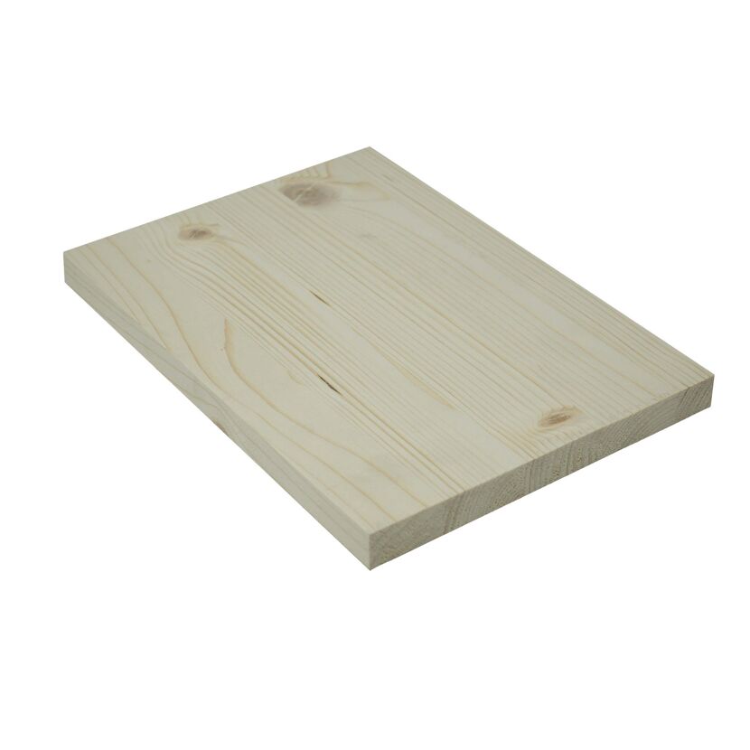 Leimholzplatte unbehandelt 2500 x 1210 x 18 mm