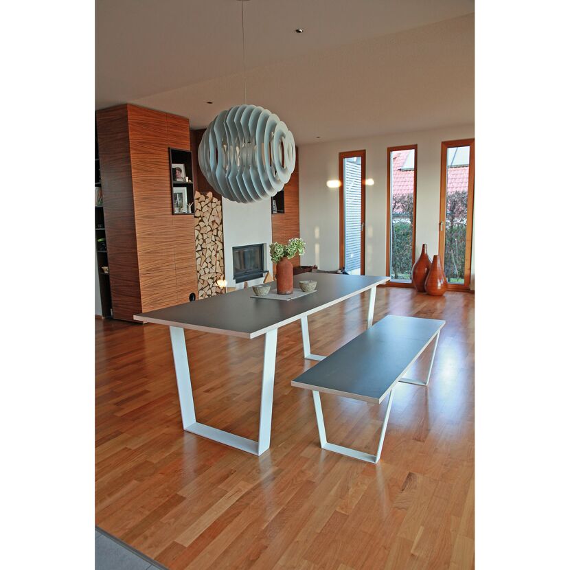 Tischplatte Dekorspan anthrazit 65 x 65 x 2,5 cm
