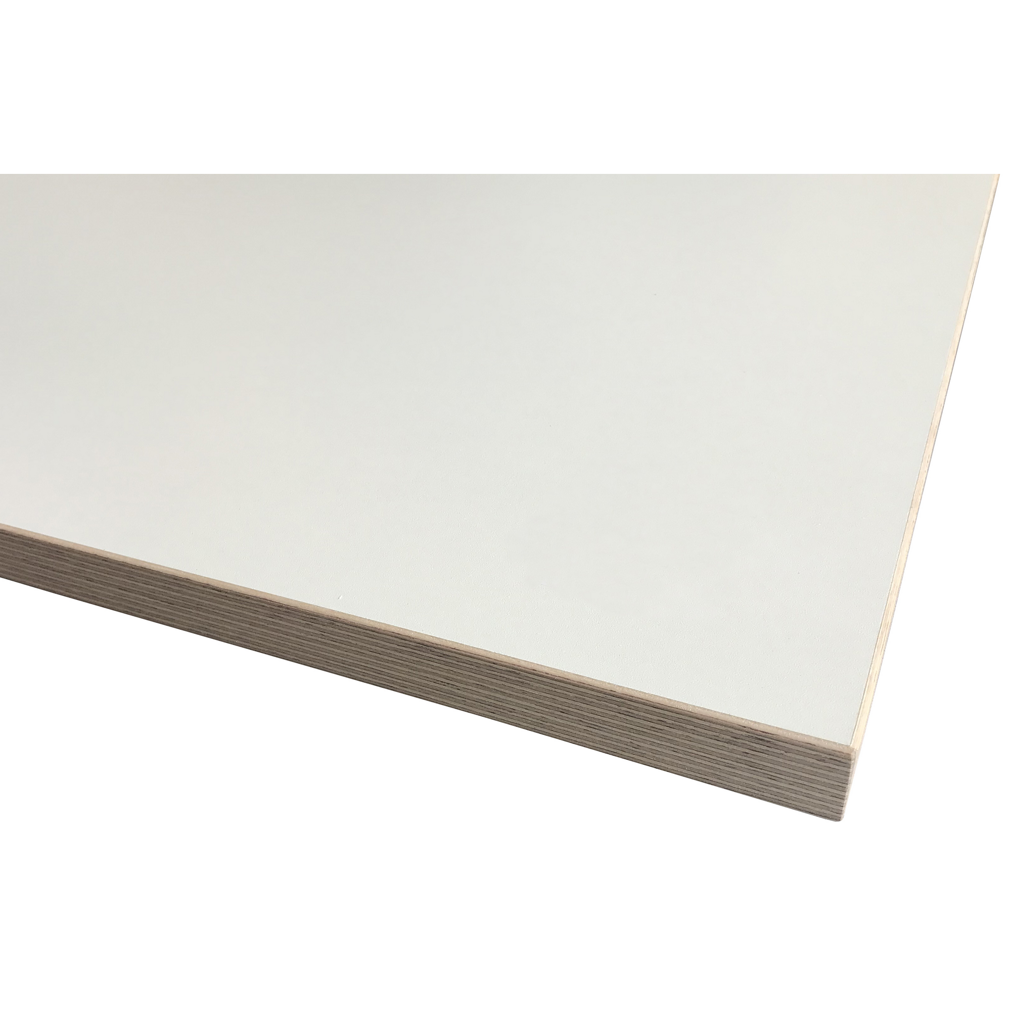 Tischplatte Dekorspan weiß 65 x 65 x 2,7 cm + product picture