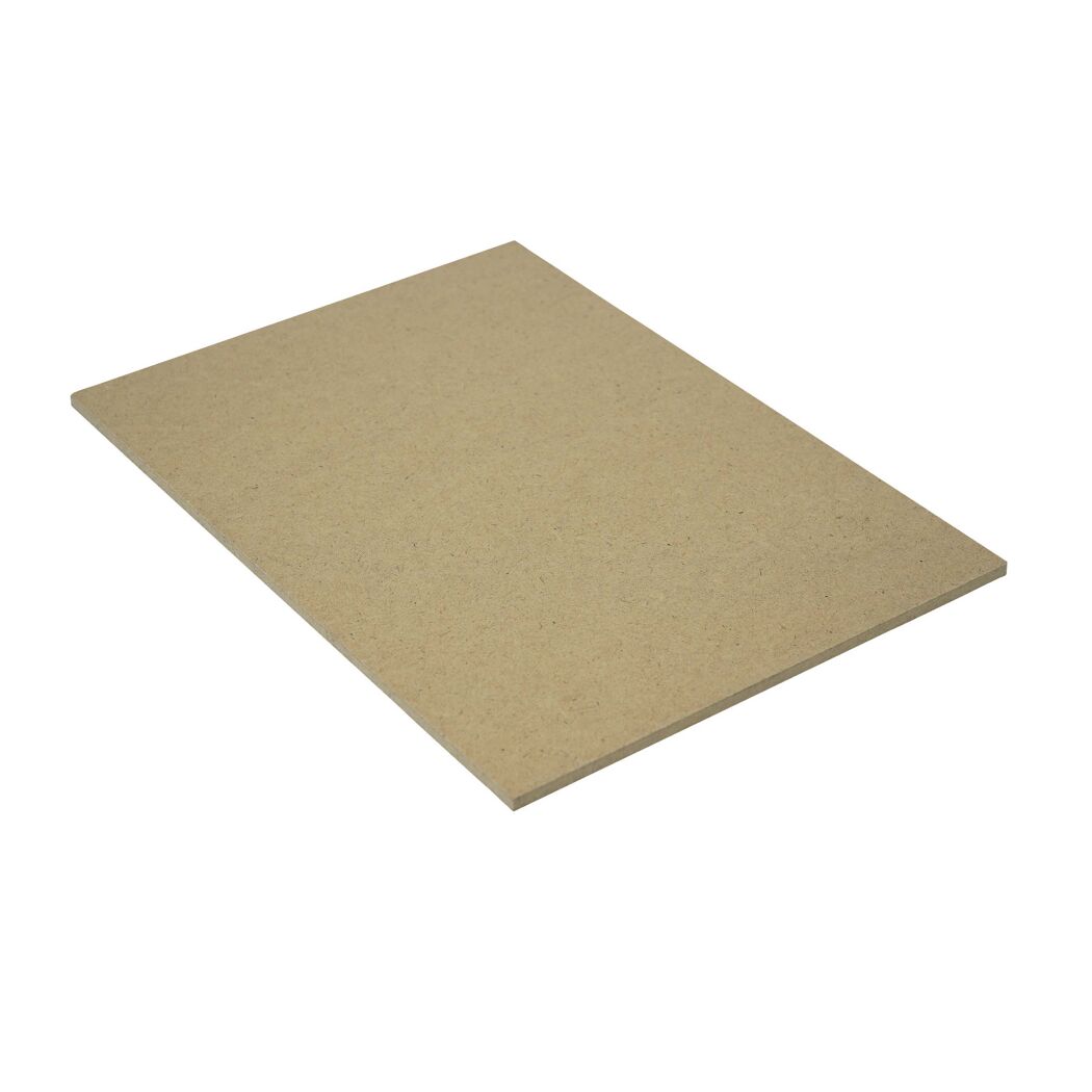 Eine MDF-Platte.
