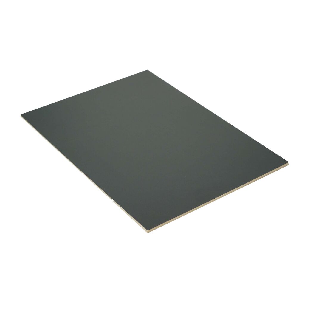 Schwarze MDF-Platte