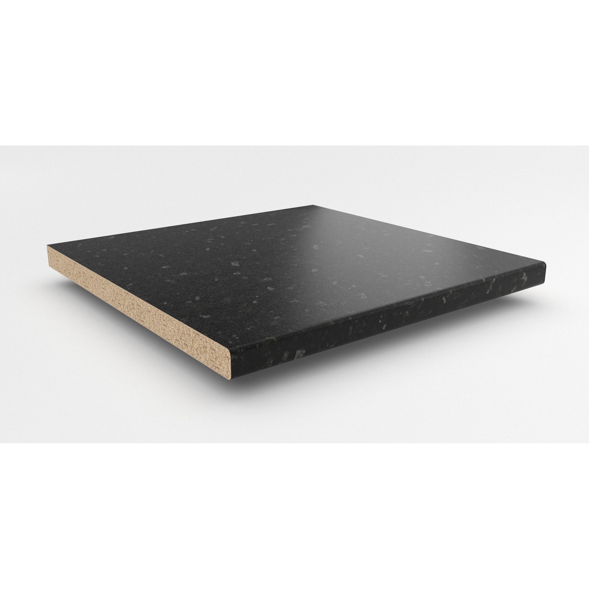 Küchenarbeitsplatte Spanplatte Basalt poliert 305 x 60 x 3,9 cm + product picture