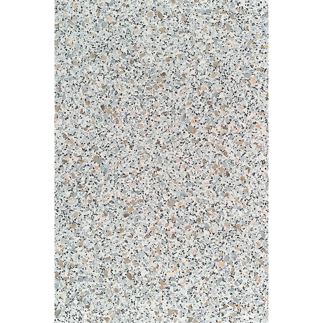 Nahaufnahme einer Küchenrückwand mit Granit-Dekor
