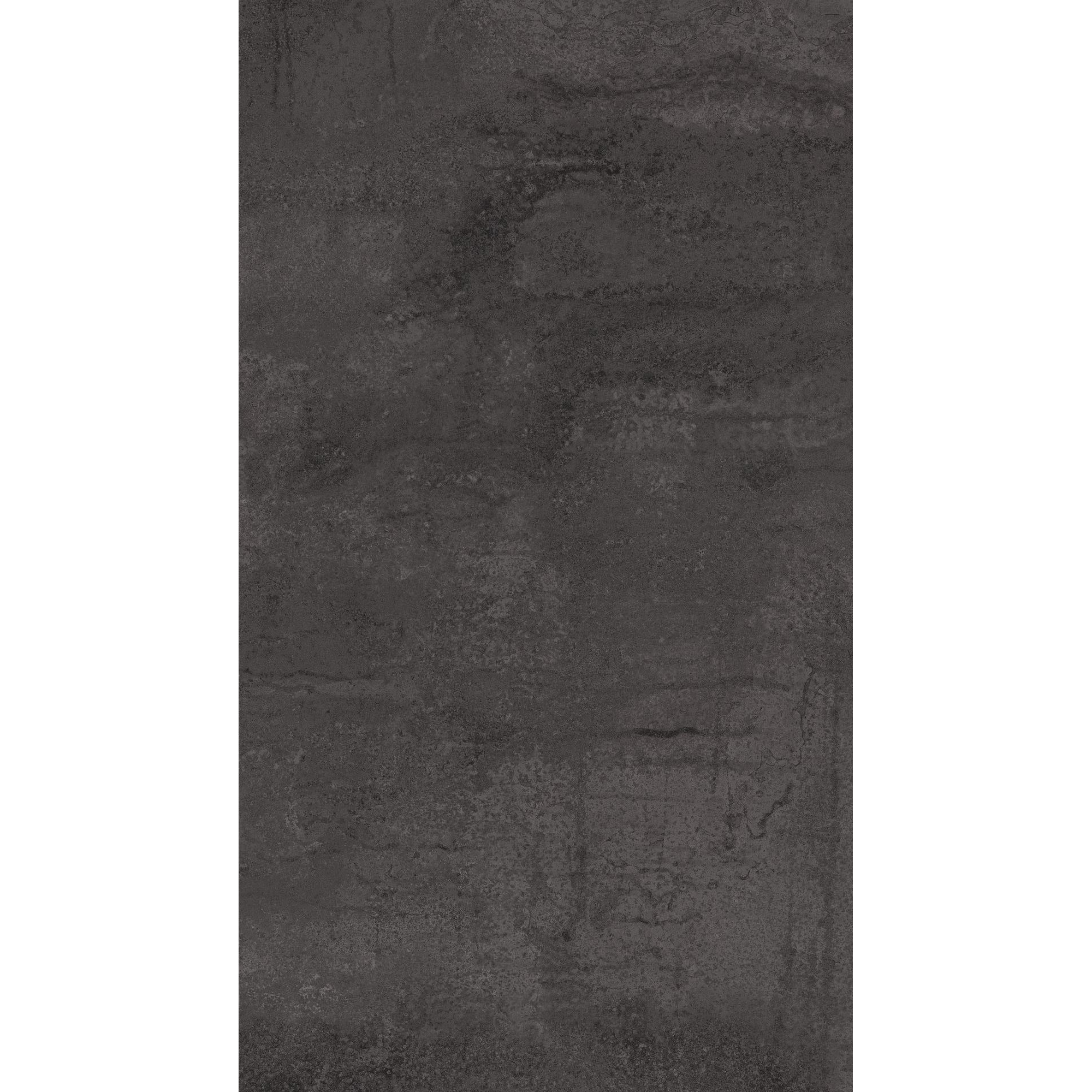Küchenrückwand 'K4399/K4890' Rusty Iron Ocean grau/Arabescato weiß, beidseitiges Dekor 4100 x 640 x 15 mm + product picture