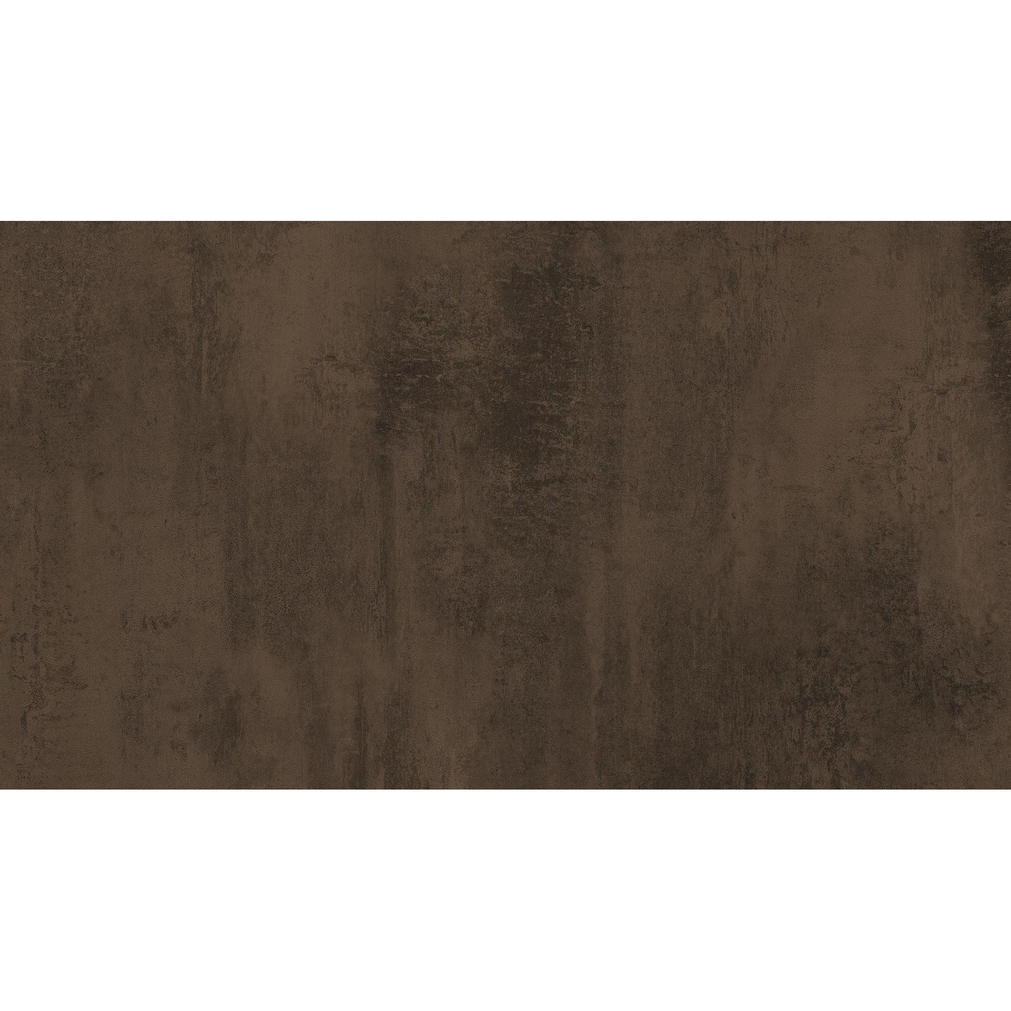 Küchenrückwand 'K4894/K5579' Steel Grey Coffee/Oxid dunkelbraun, beidseitiges Dekor 4100 x 640 x 15 mm + product picture