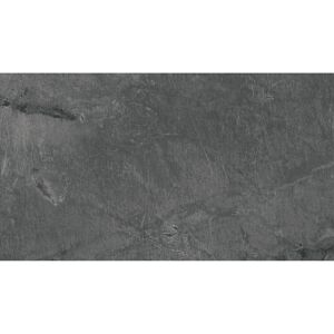 Küchenrückwand 'K4896/K4398' Atlantic Stone Steel grau/Rusty Iron rotbraun, beidseitiges Dekor 4100 x 640 x 15 mm