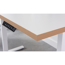 Tischplatte Dekorspan weiß 160 x 80 x 2,5 cm