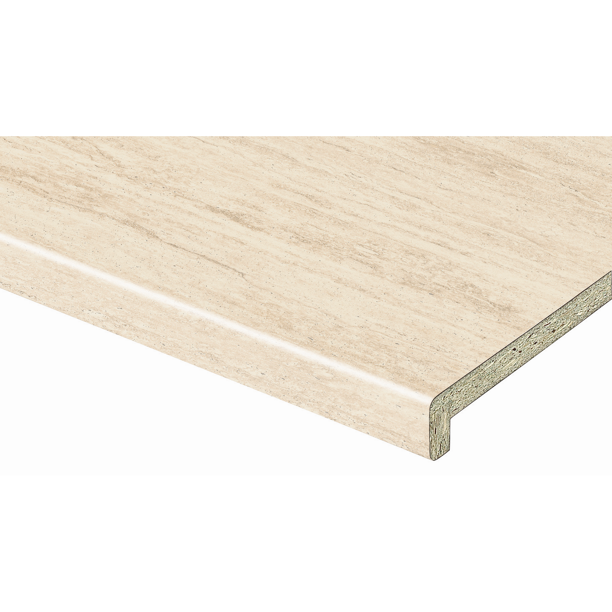 Fensterbank hellbraun 410 x 20 x 4 cm