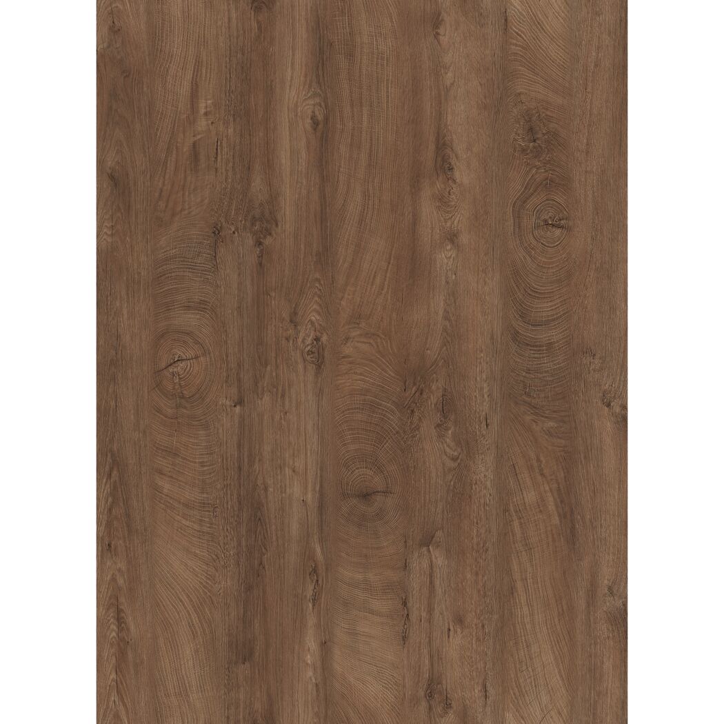 Arbeitsplatte 'Eiche Endgrain' dunkelbraun 4100 x 600 x 38 mm