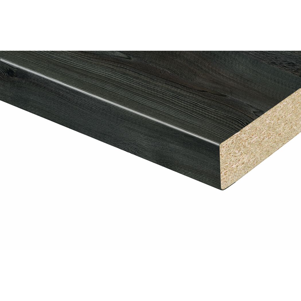 Schwarze Arbeitsplatte Hemlock Lava