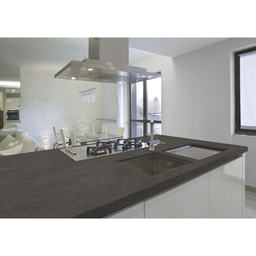 Arbeitsplatte 'Mocca 37978' braun 900 x 4100 x 38 mm