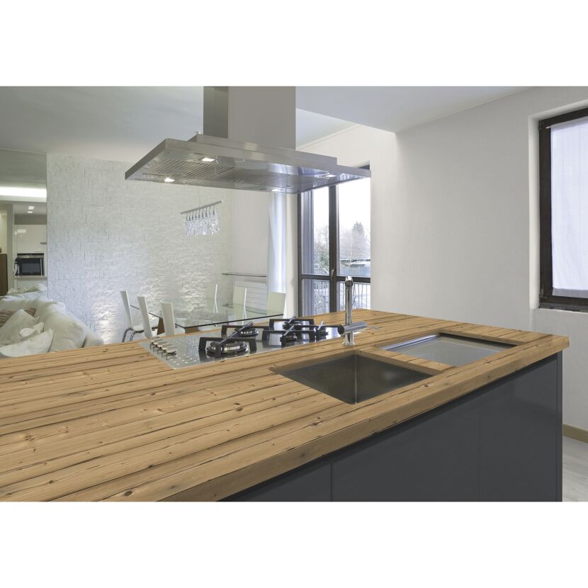 Arbeitsplatte 'Fichte Antik Expressive K4949' holzfarben/braun 635 x 2800 x 28 mm