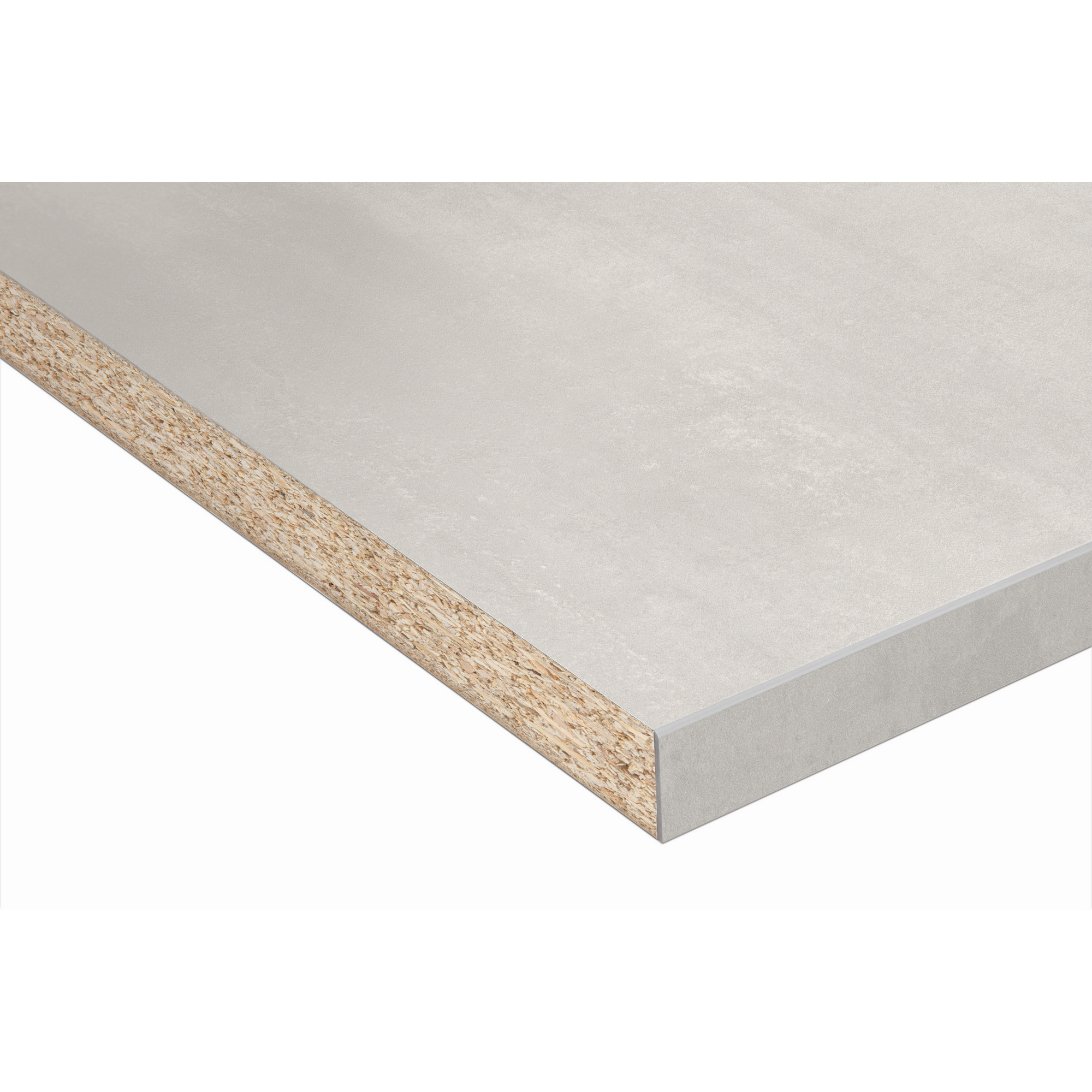 Arbeitsplatte 'Beton Opalgrey 44374' 4100 x 635 x 38 mm