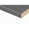 Arbeitsplatte 'Oxid 34321' grau 4100 x 600 x 38 mm