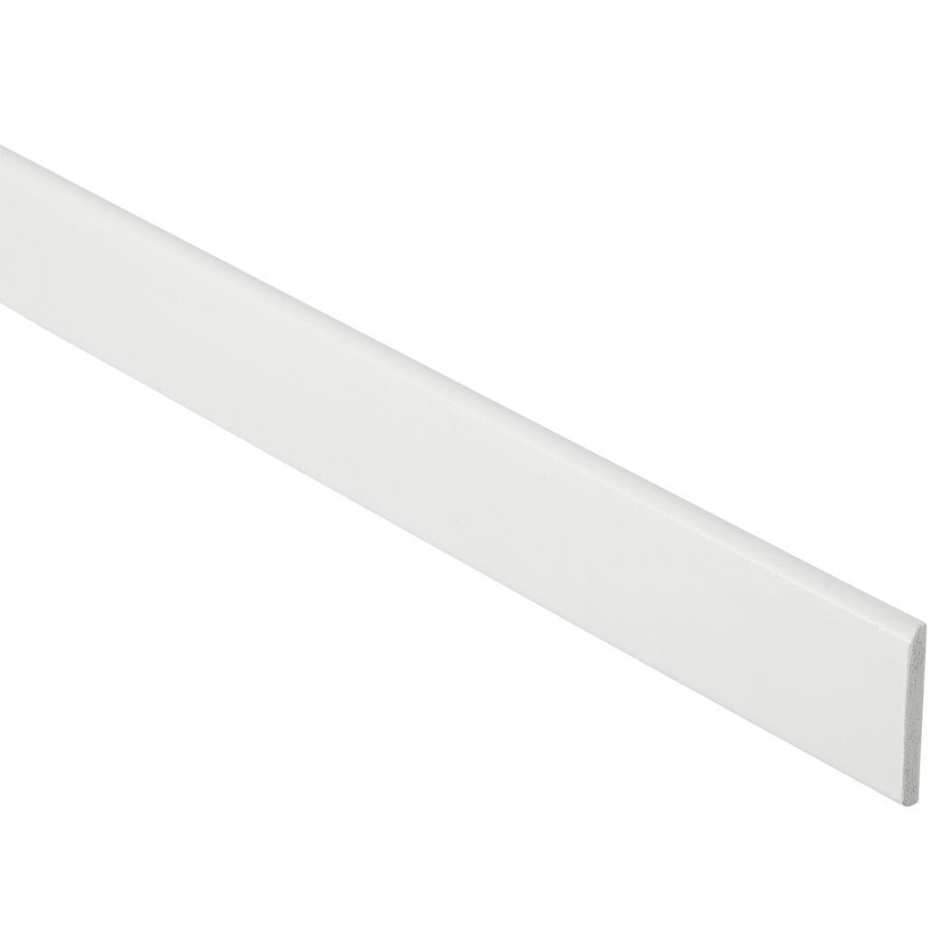 Wandleiste weiß 2500 x 33 x 5 mm