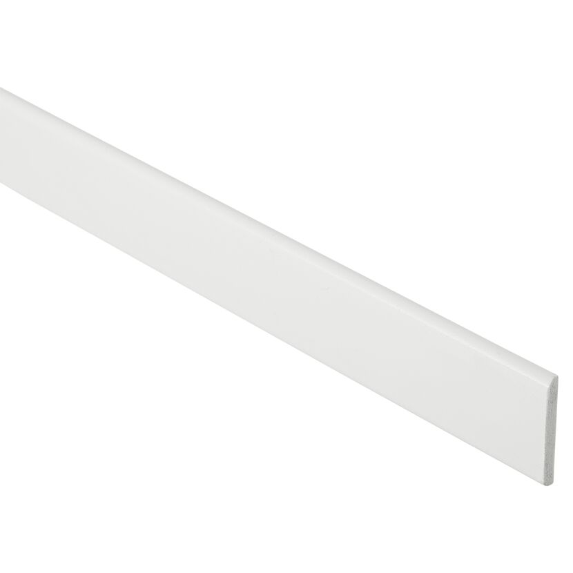 Wandleiste weiß 2500 x 33 x 5 mm