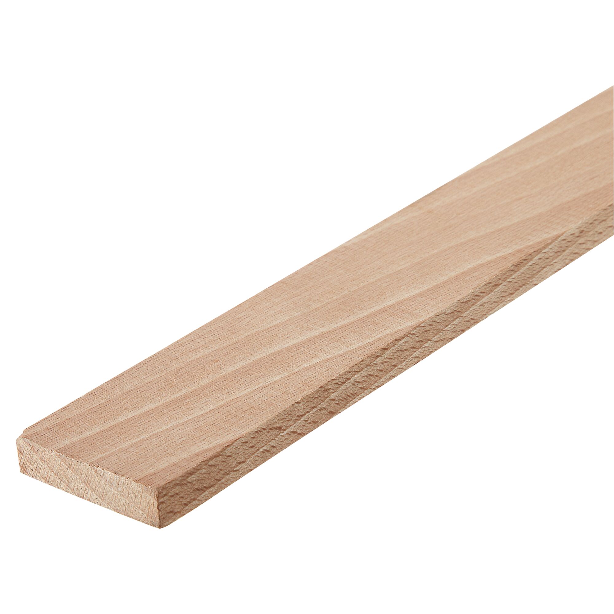 Rechteckleiste Buche 10 x 40 x 1900 mm