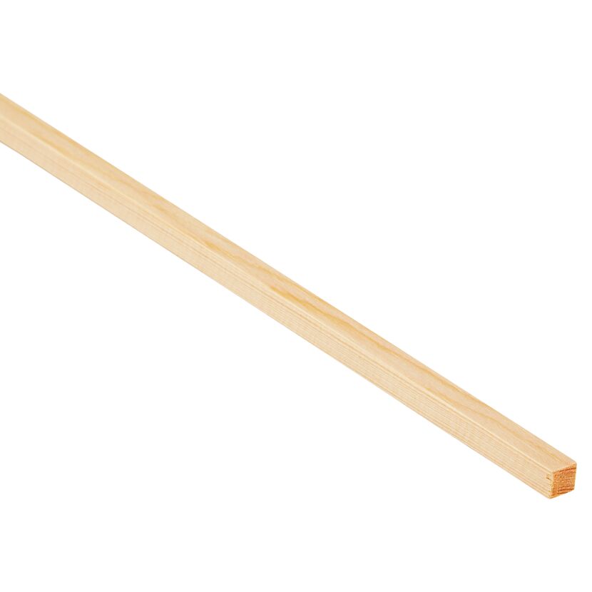 Quadratische Kiefernholz-Modellbaulatte