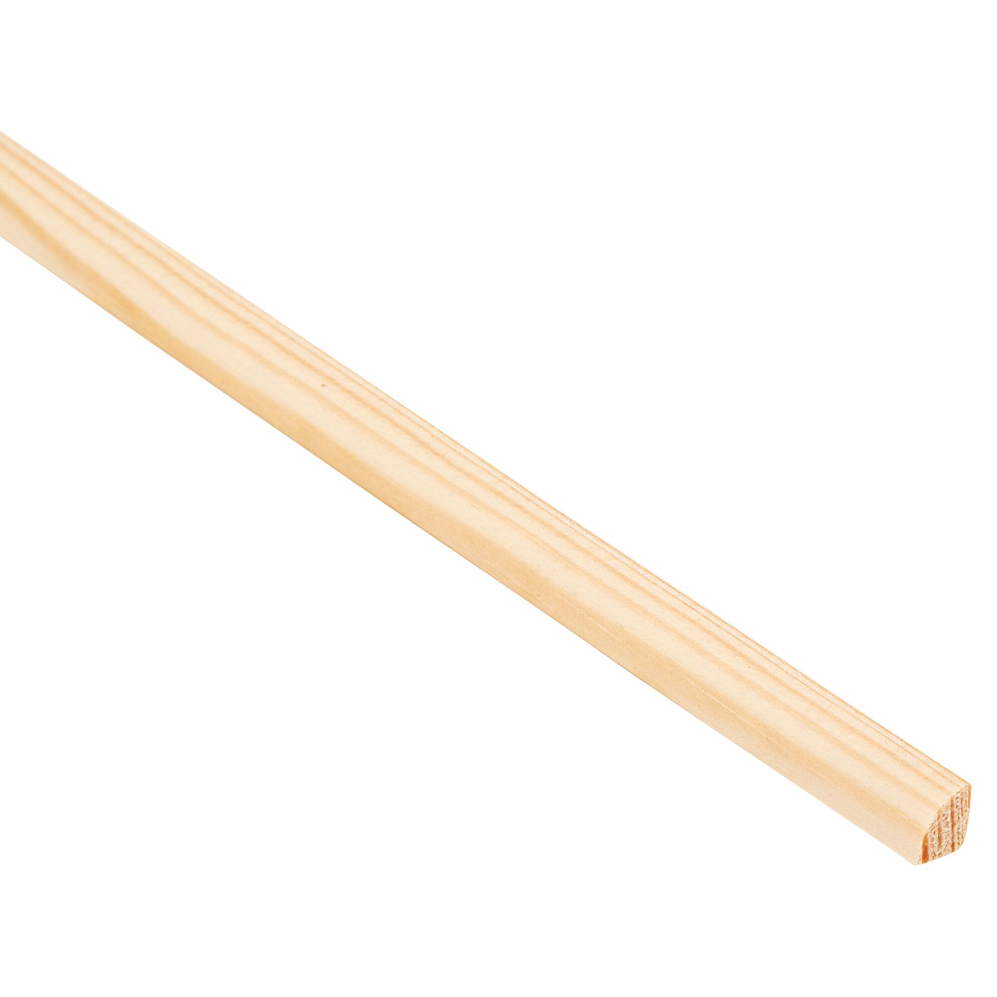 Kiefernholz Viertelstab 7 x 7 x 1000 mm