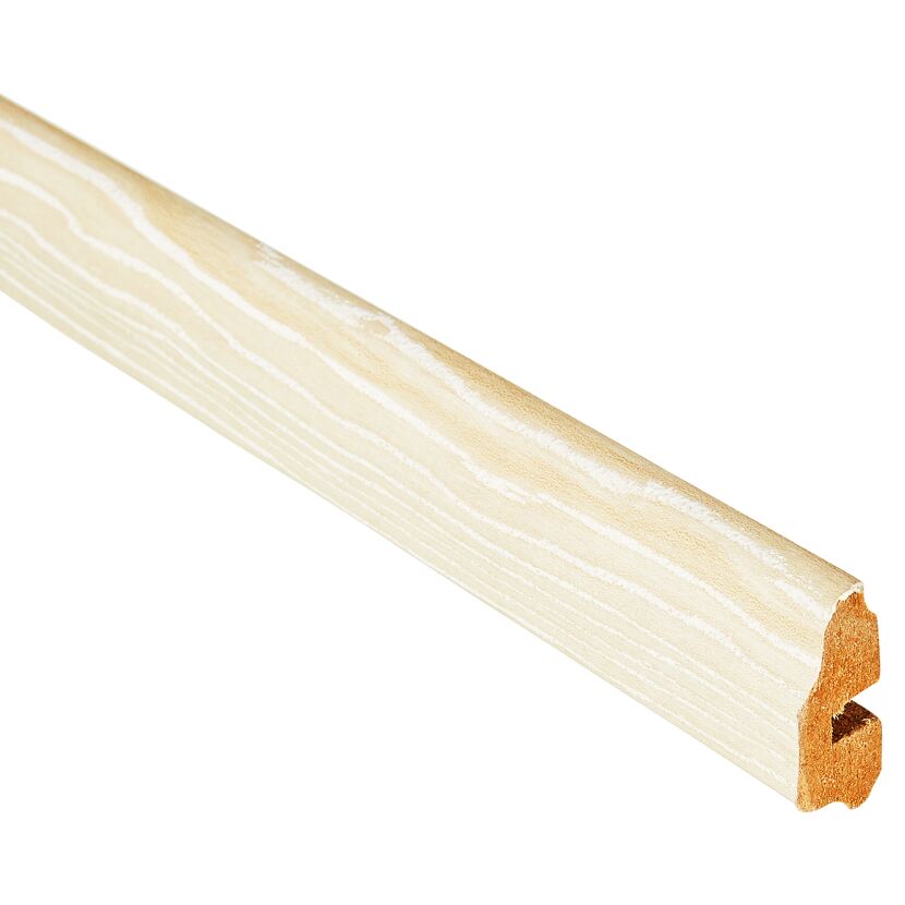 Cremefarbene Deckenabschlussleiste