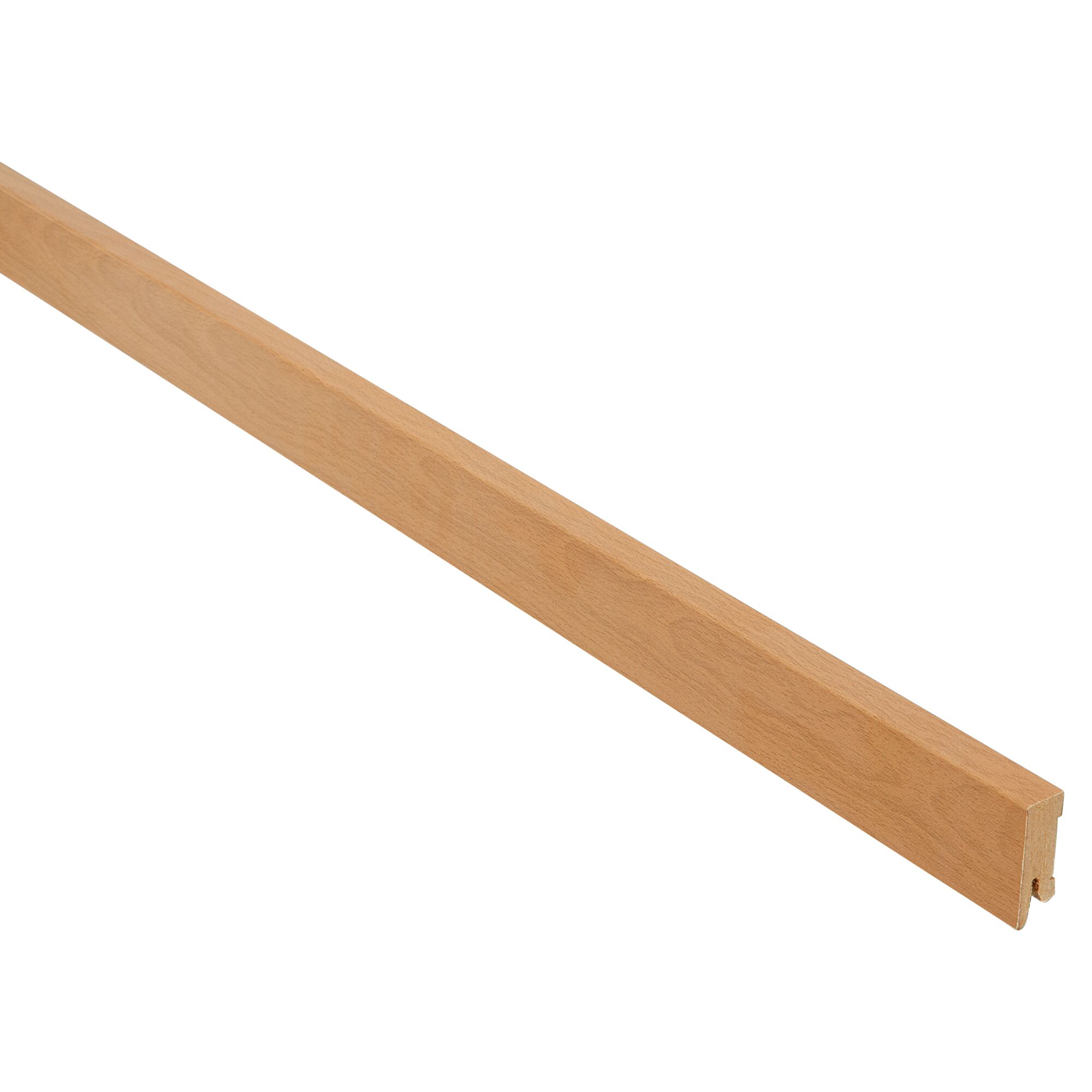 Clip-Sockelleiste Buche
