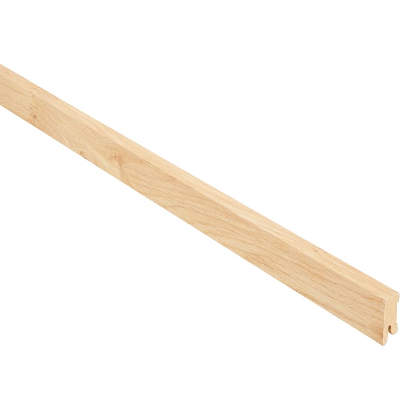 Clip-Sockelleiste Eiche