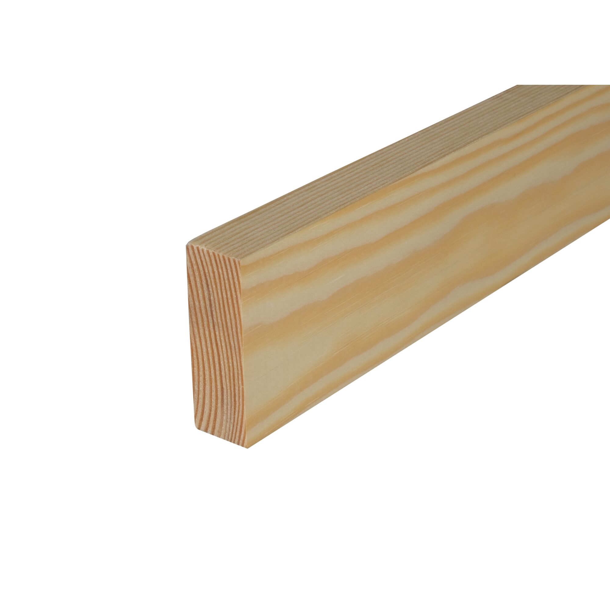 Kiefernholz Rechteckig 20 x 60 x 1000 mm